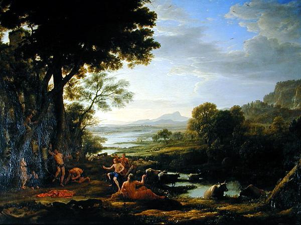 Apollo Ecorchant Marsyas - Claude Lorrain