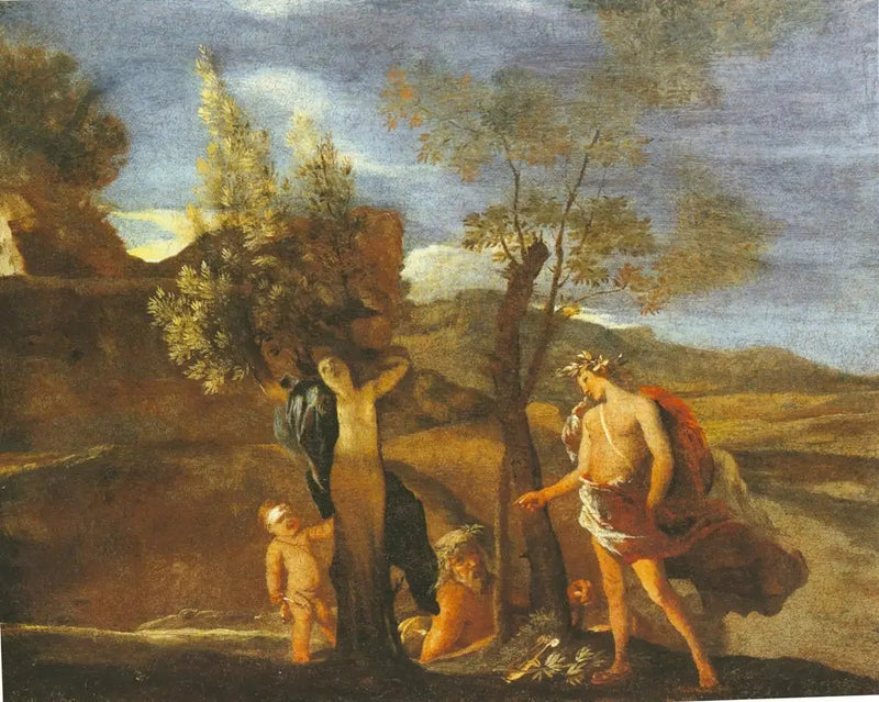 Apollo and Daphne - Nicolas Poussin