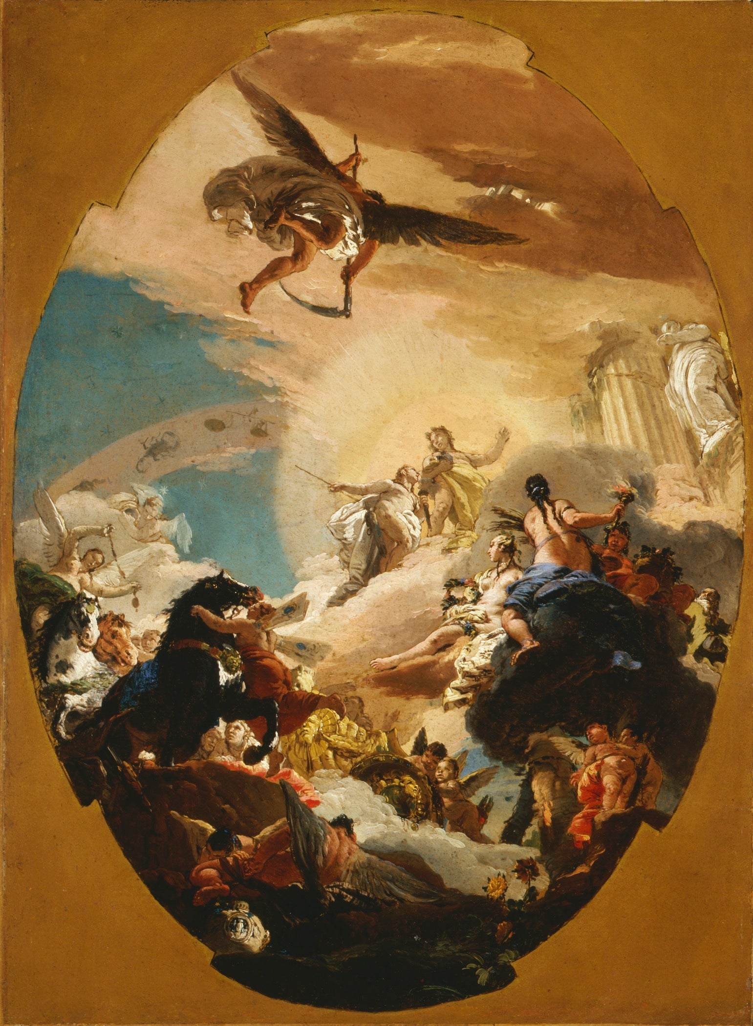 Apollo and Phaethon - Giovanni Battista Tiepolo