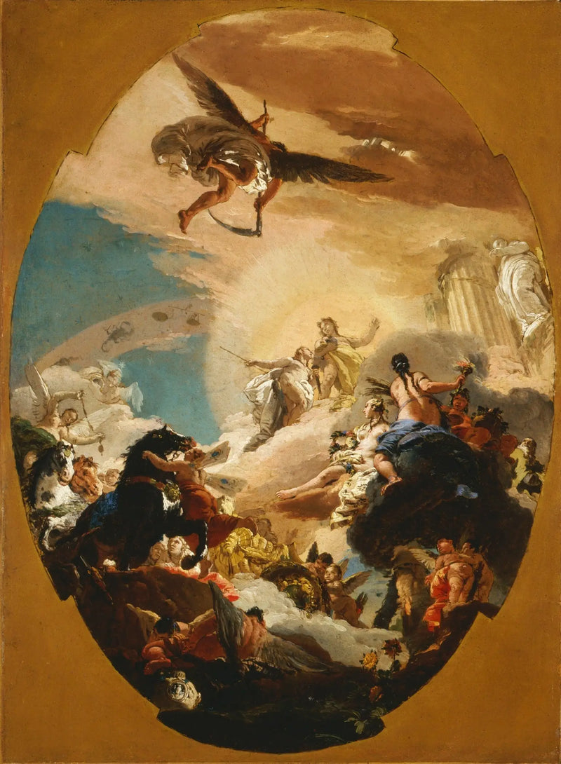 Apollo and Phaethon - Giovanni Battista Tiepolo