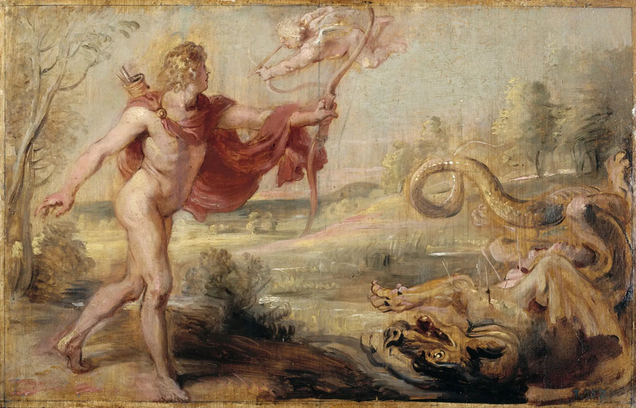Apollo and Python - Peter Paul Rubens