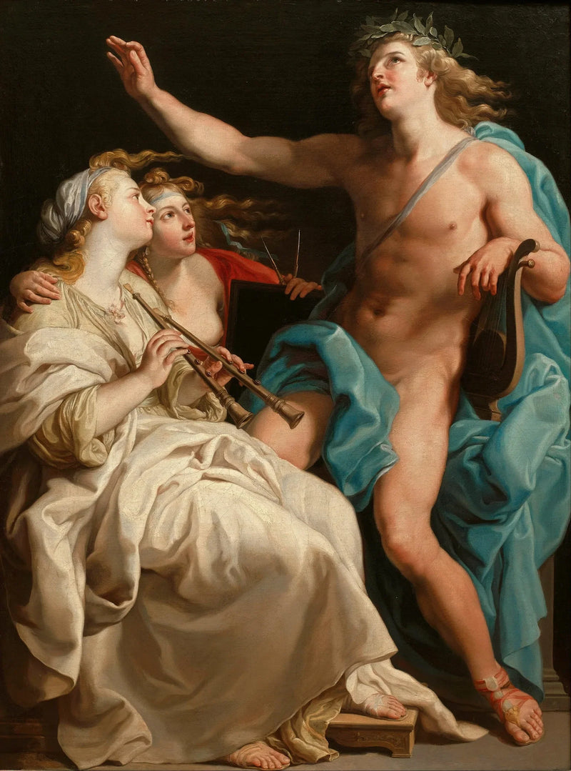 Apollo, Euterpe et Urania - Pompeo Batoni