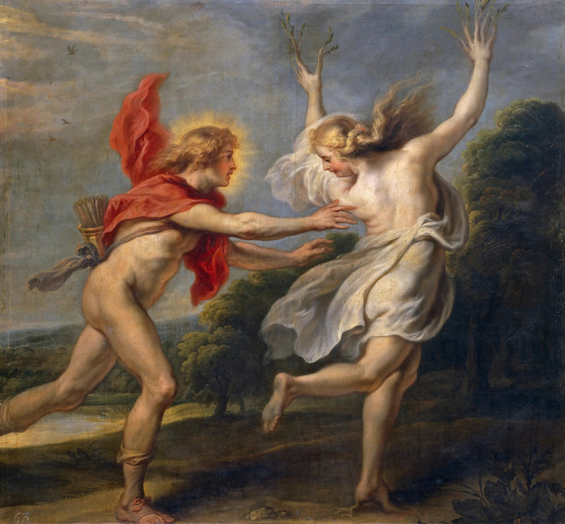 Apollo Chasing Daphne - Peter Paul Rubens