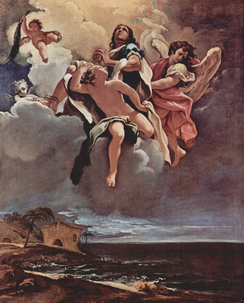 Apothéose of a Blessed - Sebastiano Ricci