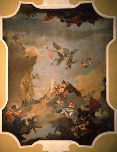 Apothéosis of Angelo della Vecchia - Giovanni Battista Tiepolo