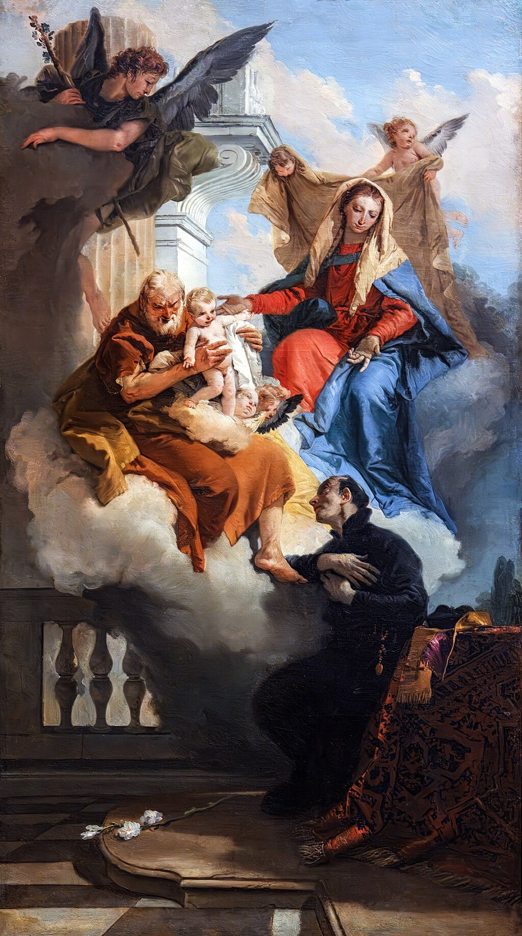 Apparition of the Holy Family at Gaétan de Thiene - Giovanni Battista Tiepolo