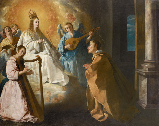 Apparition of the Virgin to Saint Peter Nolasco - Francisco de Zurbarán