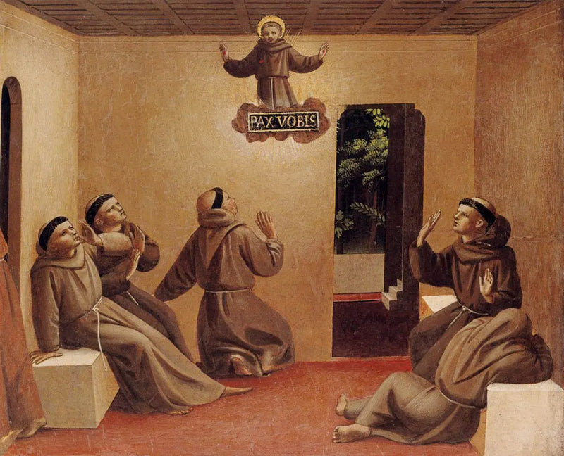 Apparition of Saint Francis in Arles - Fra Angelico