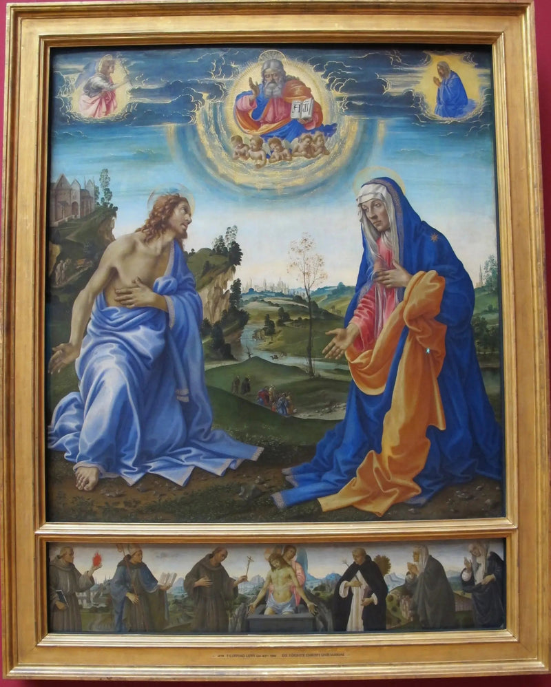 Apparition of Christ to Mary - Filippino Lippi