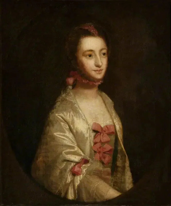 Named Hannah Lightfoot, Mrs. Axford (1730-c.1759), "The beautiful Quaker woman" - Joshua Reynolds