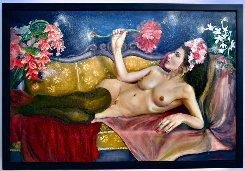 Appreciation of a Flower | 120 x 80 cm