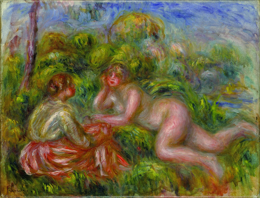 After the Bath - Pierre-Auguste Renoir