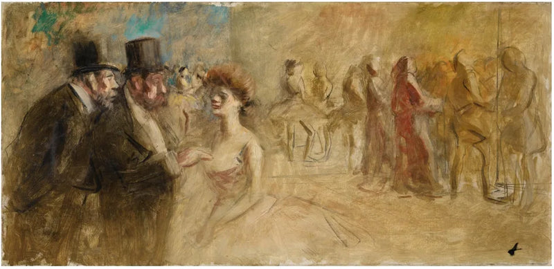 After the Dance - Jean-Louis Forain