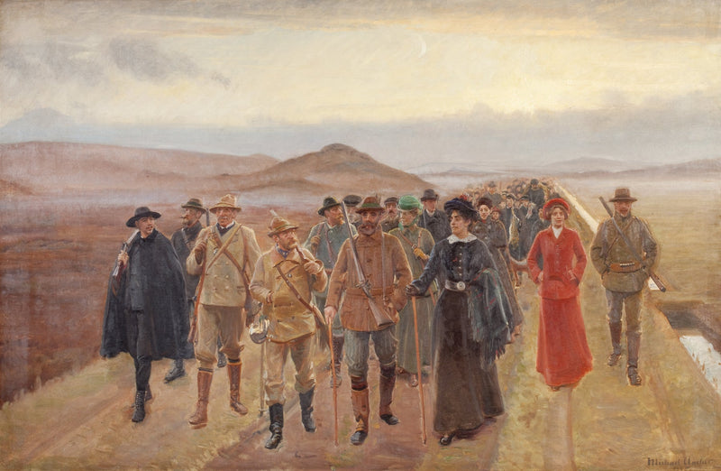 After the final drive. - Michael Peter Ancher