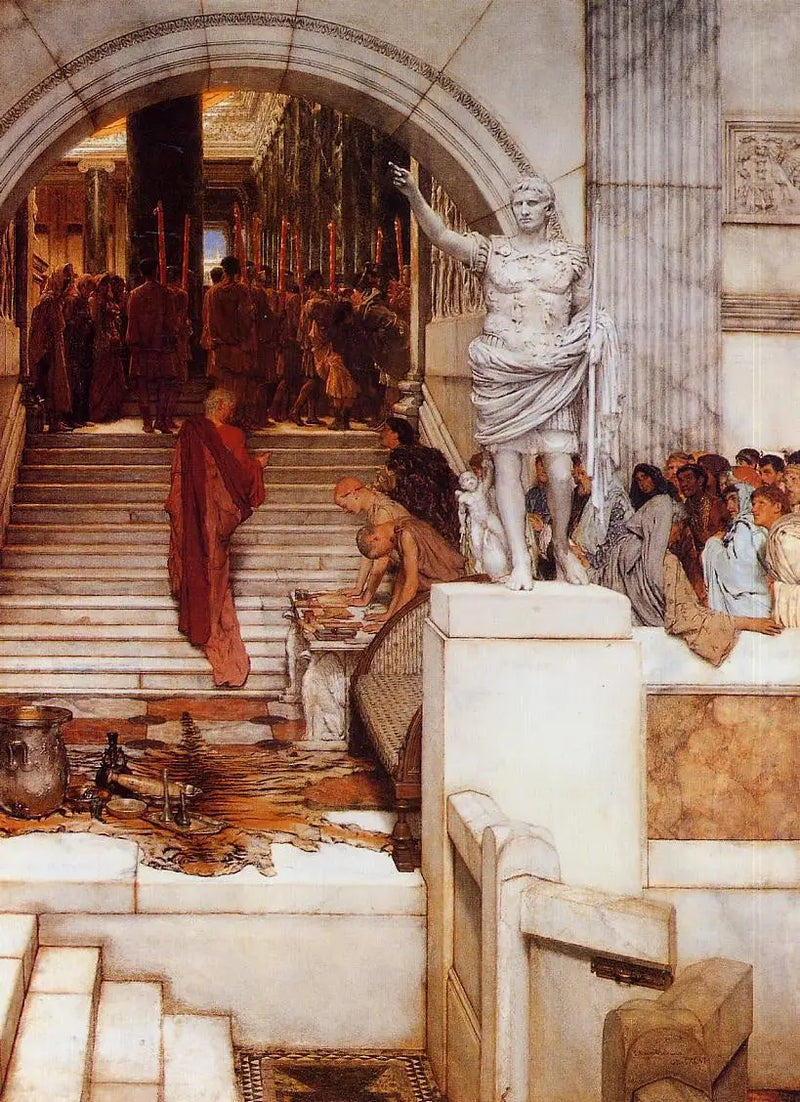 After the Audience - Lawrence Alma-Tadema