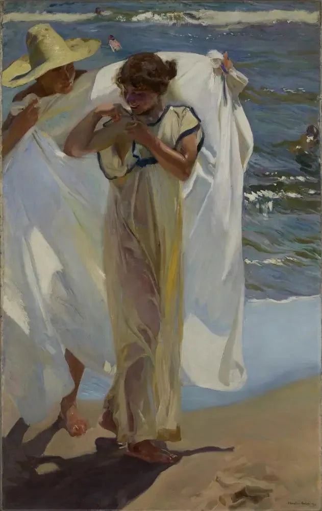 After the Bath - Joaquín Sorolla