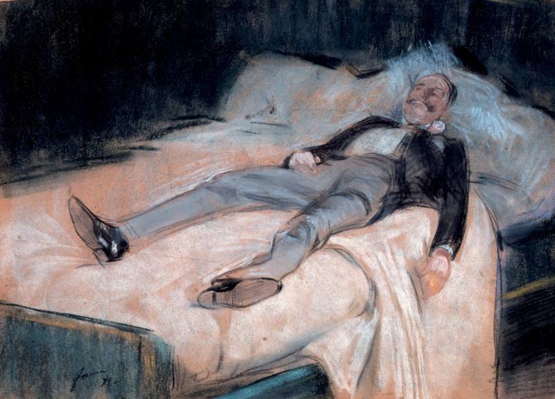 Après le bal, le fêtard - Jean-Louis Forain