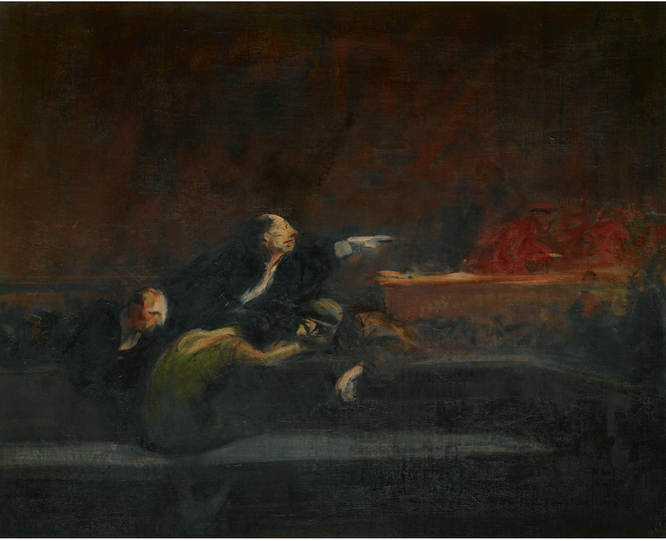 After the Verdict - Jean-Louis Forain