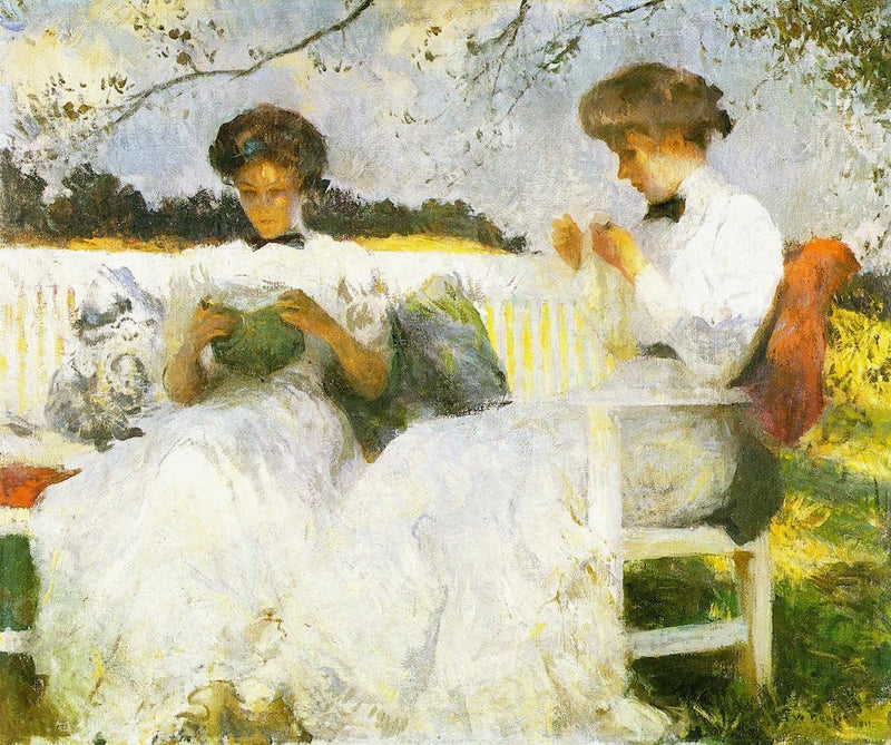 September Afternoon - Frank Weston Benson