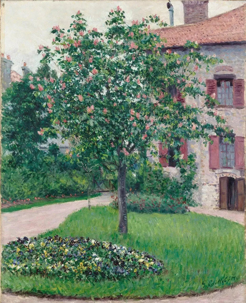 Flowering Tree - Gustave Caillebotte