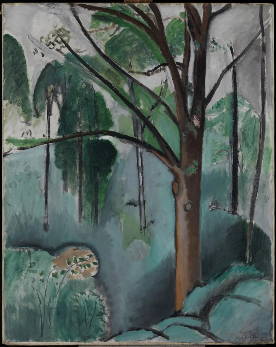Tree near the Trivaux Pond - Henri Matisse