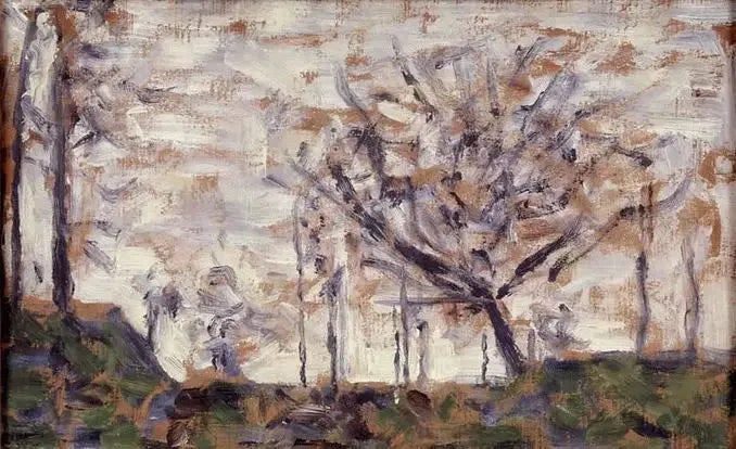 Trees, Winter - Georges Seurat