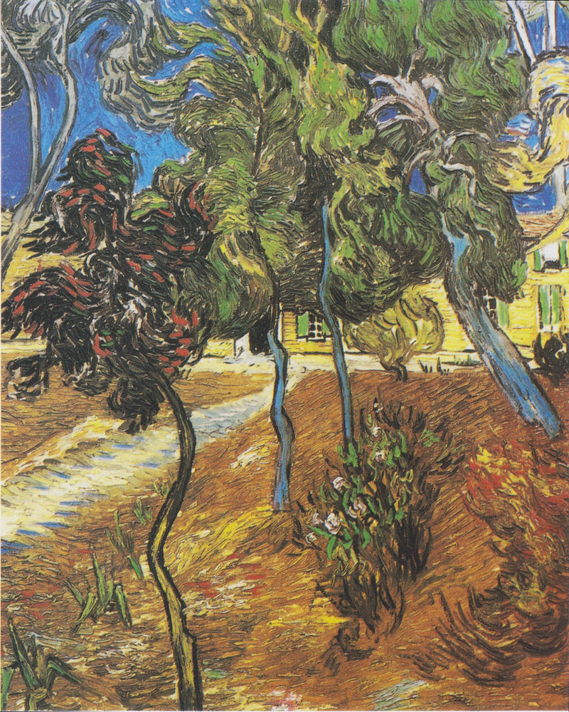 Trees in the Garden of Saint Paul Hospital - Vincent van Gogh