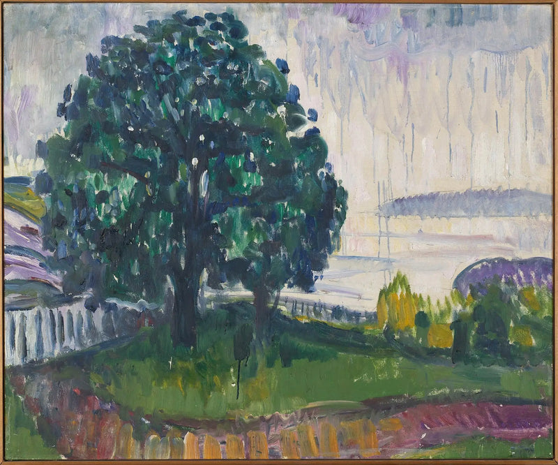 Trees by the Sea - Edvard Munch