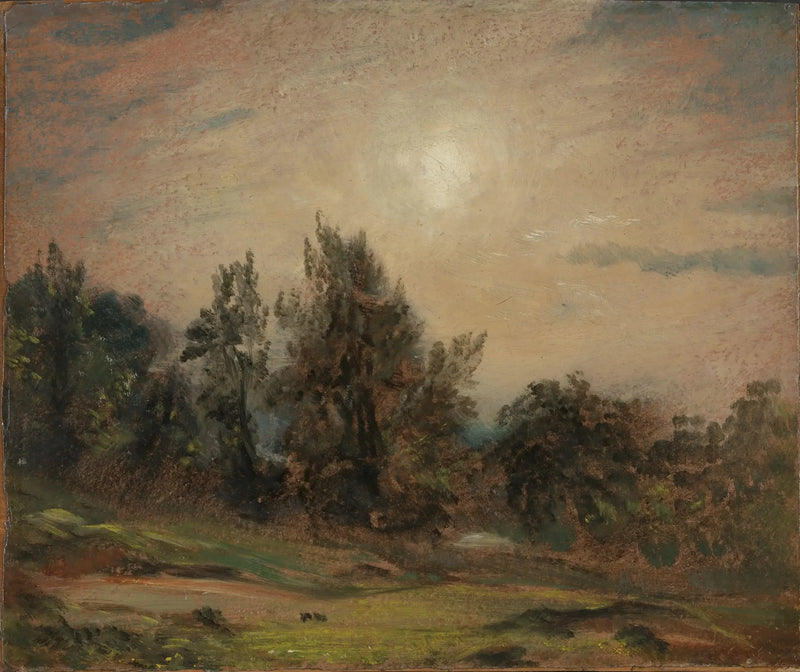 Trees on Hampstead Heath - John Constable