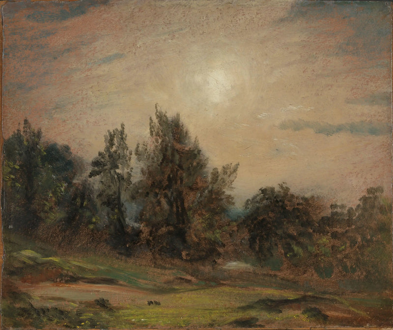 Trees on Hampstead Heath - John Constable