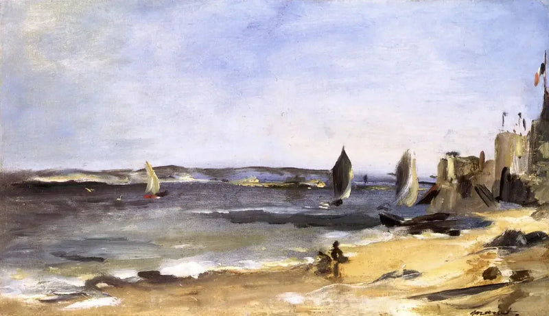 Arcachon, beautiful weather - Édouard Manet