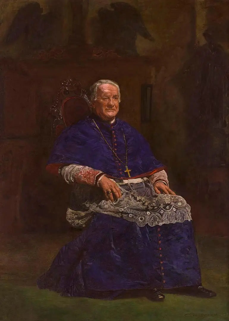Archbishop James Frederick Wood - Thomas Eakins