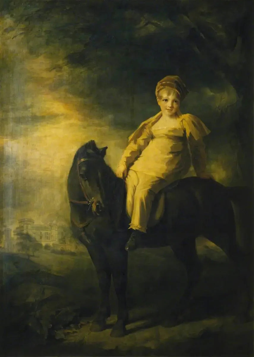 Archibald Montgomerie, later 13th Earl of Eglinton PC, KT (1812-1861), when he was still a boy on horseback - Henry Raeburn