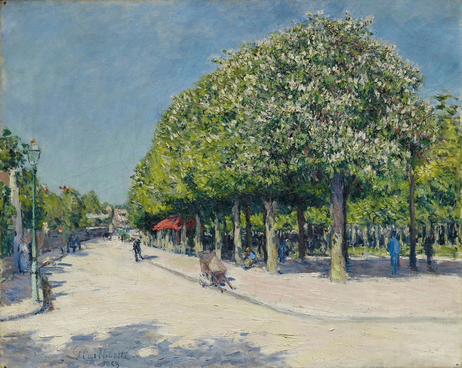 Argenteuil, funfair - Gustave Caillebotte