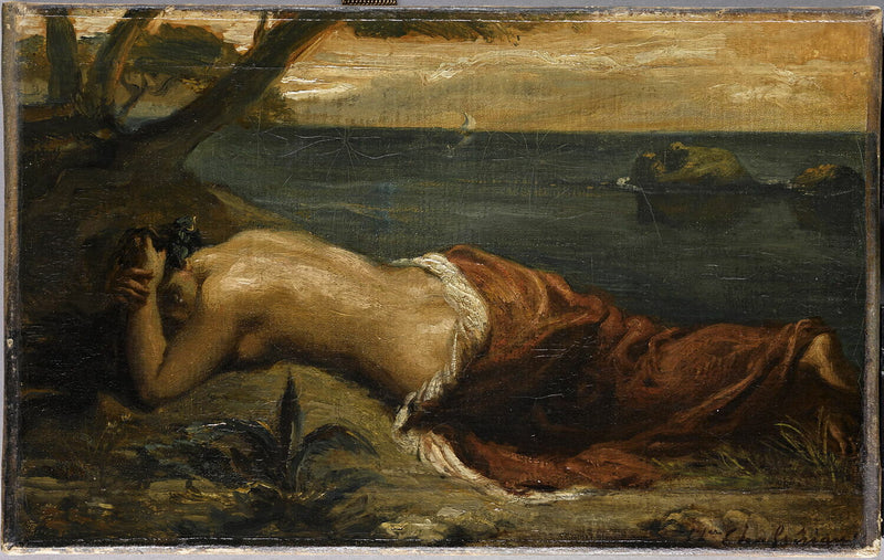 Abandoned Ariane - Théodore Chassériau