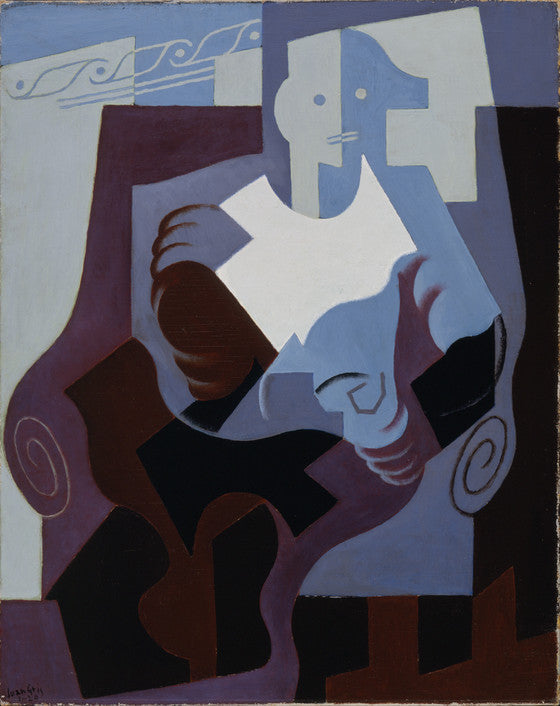 Sitting Harlequin - Juan Gris