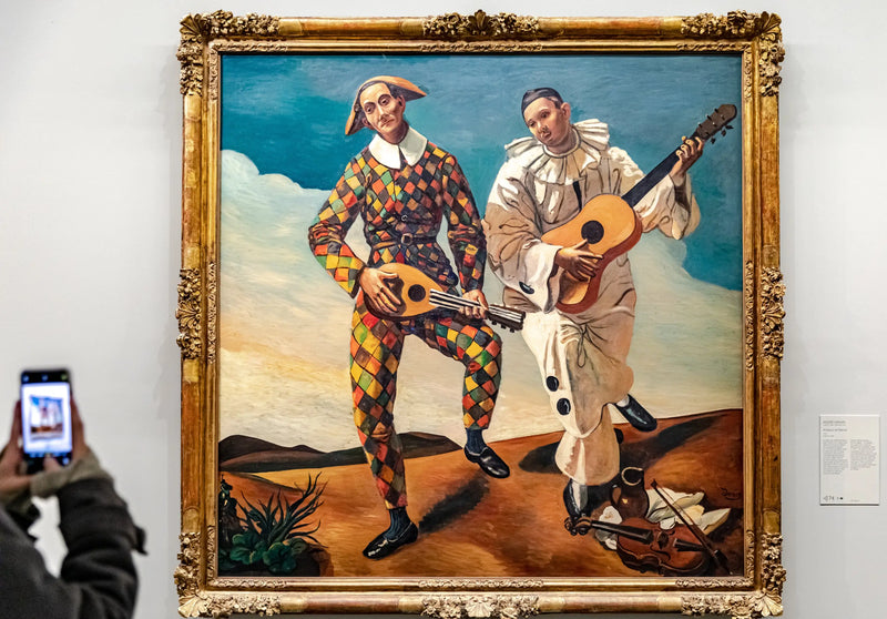 Harlequin and Pierrot - André Derain