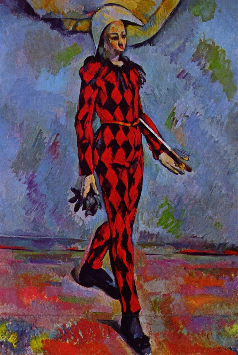 Harlequin - Paul Cézanne