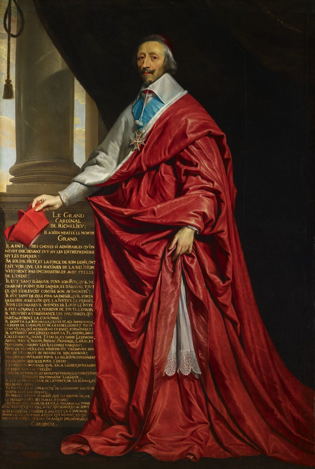 Armand, Cardinal de Richelieu (1585-1642) - Philippe de Champaigne