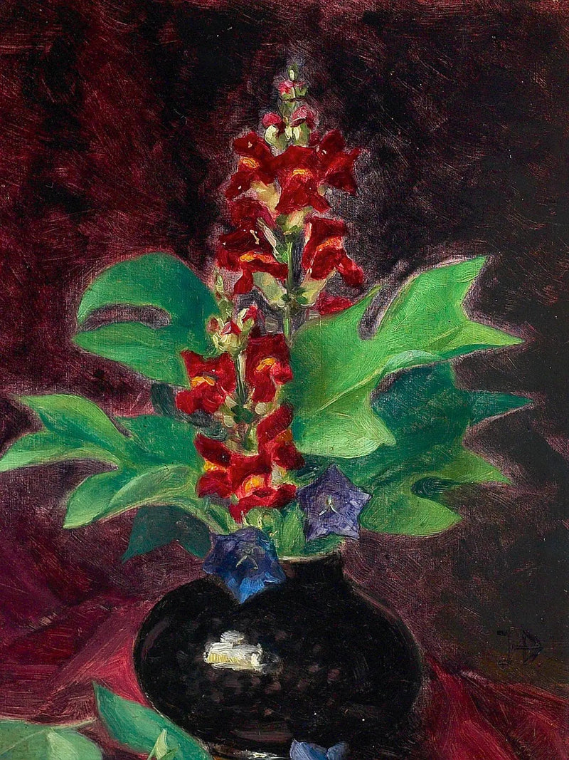 Arrangement with Flowers. - H. A. Brendekilde