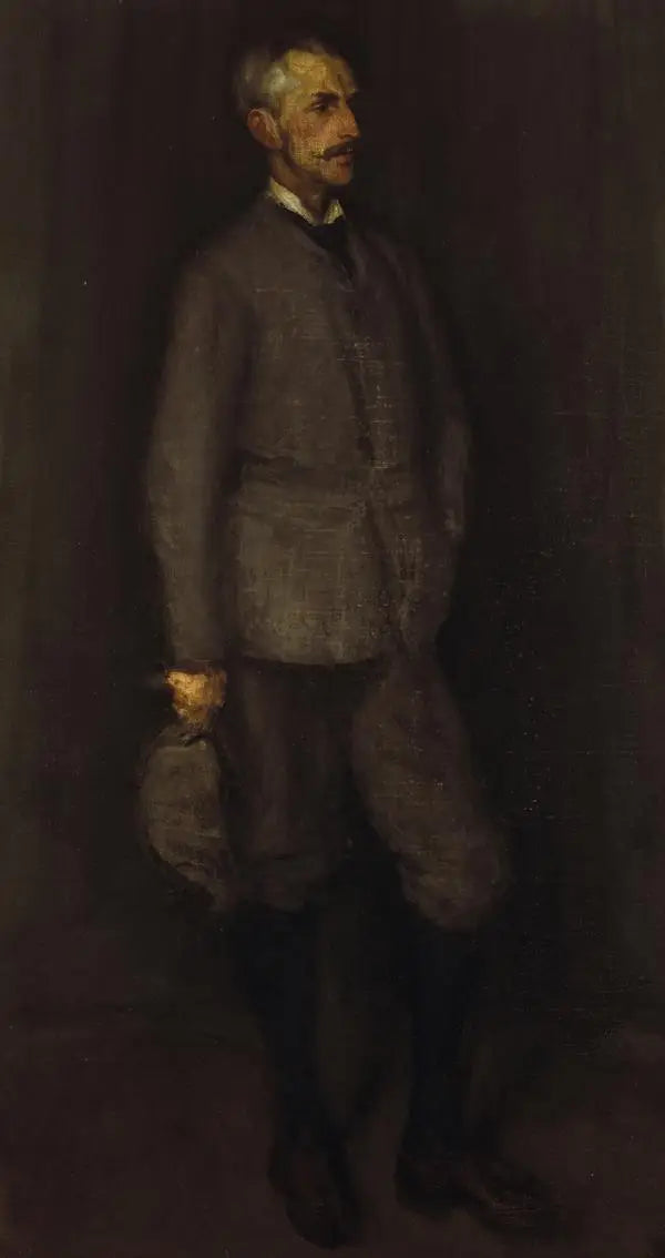 Arrangement in Gray and Green. Portrait of John James Cowan (1846 - 1936) - James Abbott McNeill Whistler