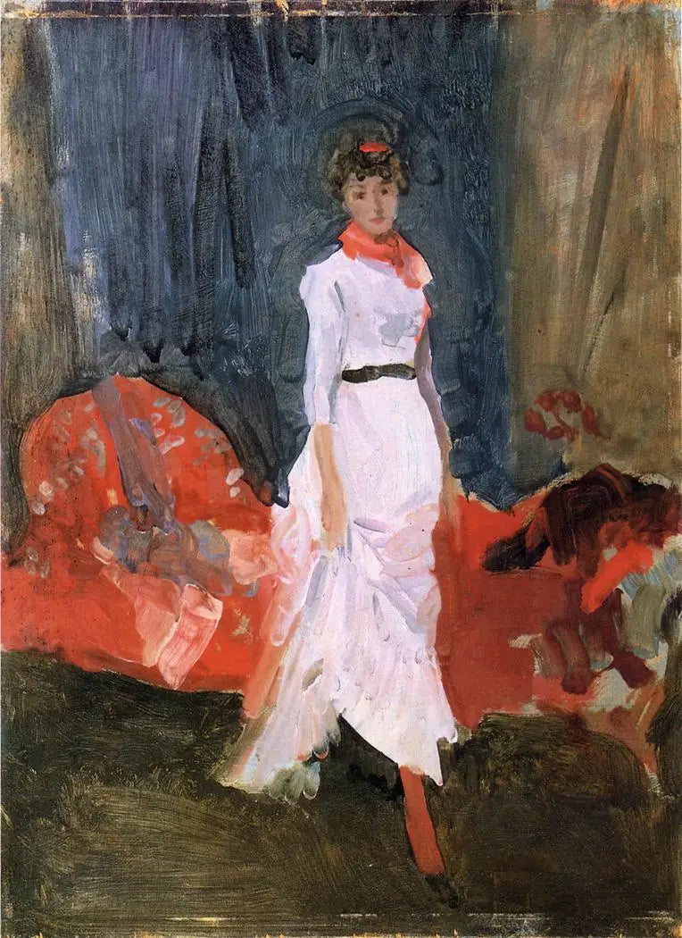 Arrangement in Pink, Red, and Violet - James Abbott McNeill Whistler