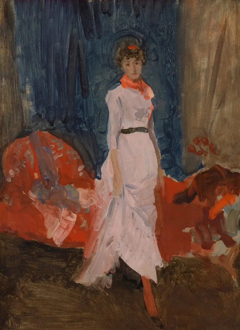 Arrangement in Pink, Red, and Violet - James Abbott McNeill Whistler