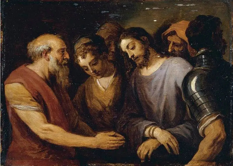 Arrestation of Christ after Schiavone - David Teniers the Younger