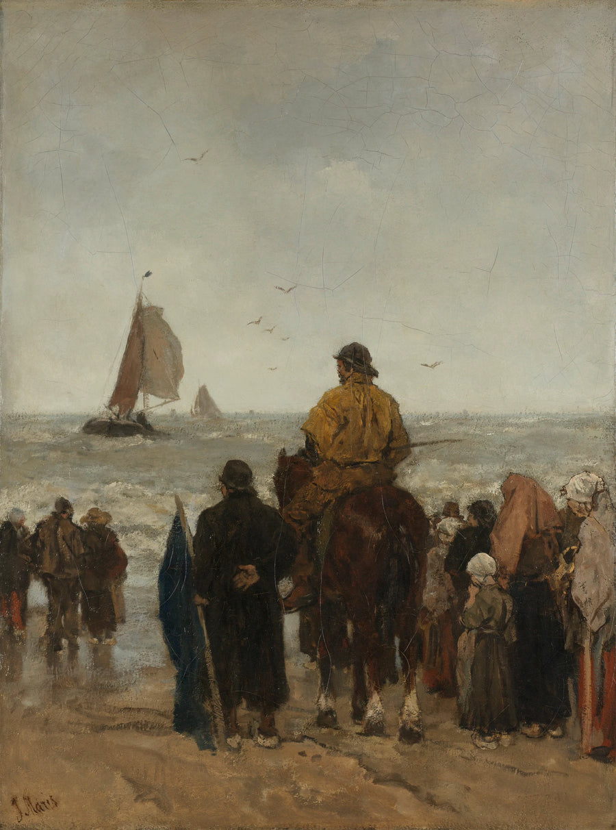Arrivée des bateaux - Jacob Maris