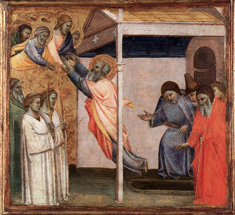 Ascension of Saint John - Taddeo Gaddi