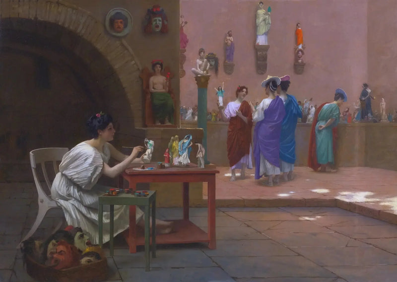 Tanagra Workshop - Jean-Léon Gérôme