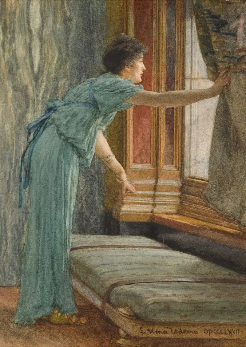 Waiting (Impatient) - Lawrence Alma-Tadema