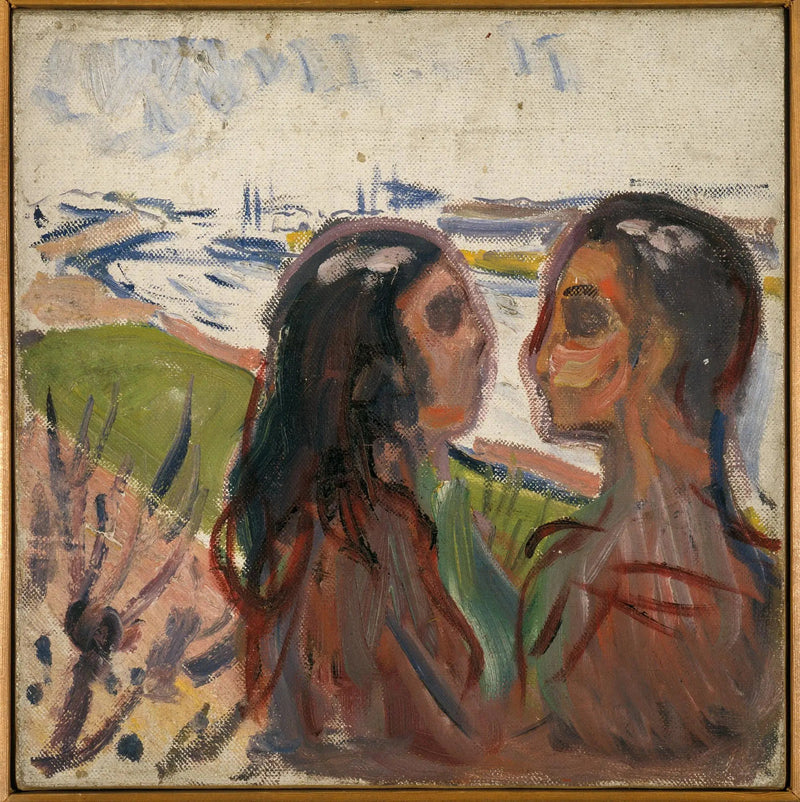 Attraction in the Landscape - Edvard Munch