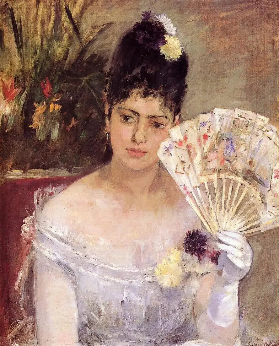At the Ball - Berthe Morisot